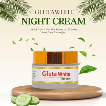 Gluta White Extreme – Advanced Lightening & Anti-Aging Day & Night Cream | 50g